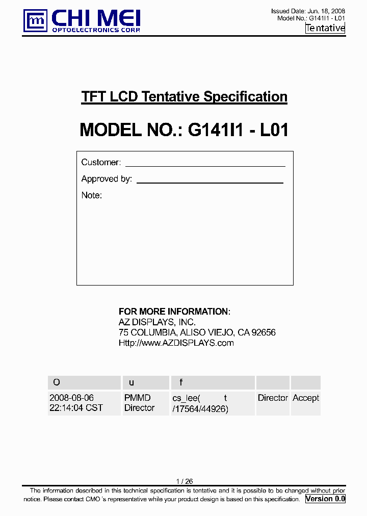 G141I1-L01_4640297.PDF Datasheet