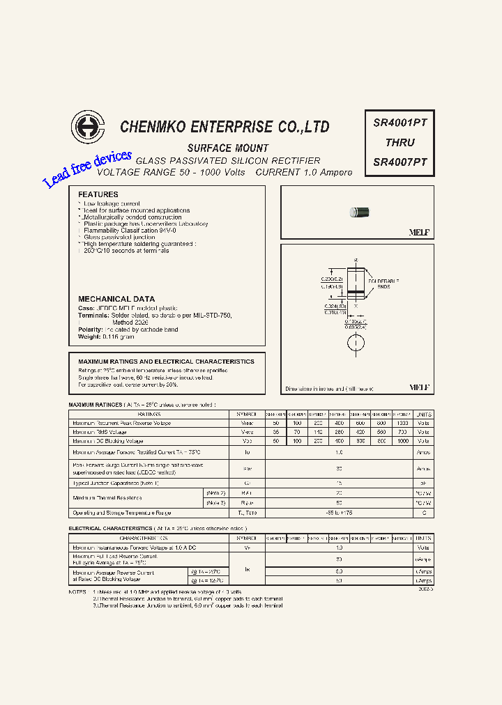 SR4001PT_4649709.PDF Datasheet