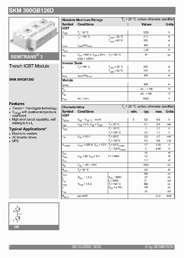 SKM300GB126D09_4652475.PDF Datasheet