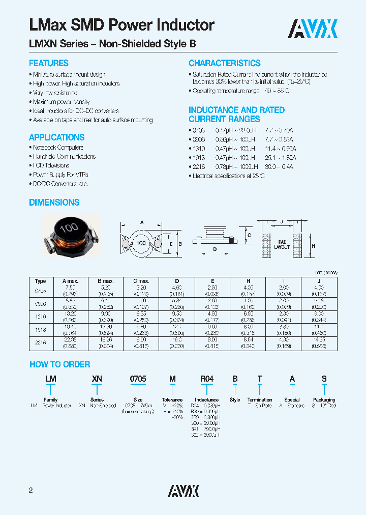 LMXN0705PR39BTAS_4652936.PDF Datasheet