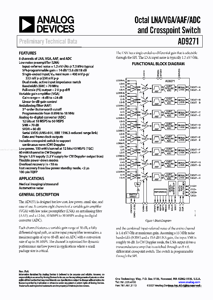 AD9271_4657068.PDF Datasheet