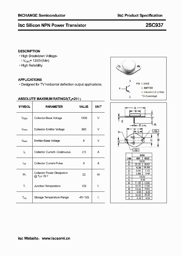 2SC937_4658241.PDF Datasheet