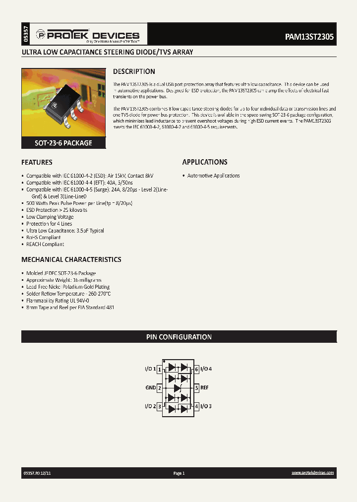 PAM13ST2305_4659064.PDF Datasheet