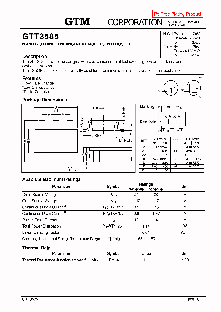 GTT3585_4663047.PDF Datasheet