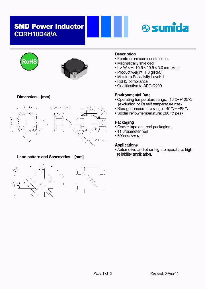 CDRH10D48ANP-101MC_4664591.PDF Datasheet