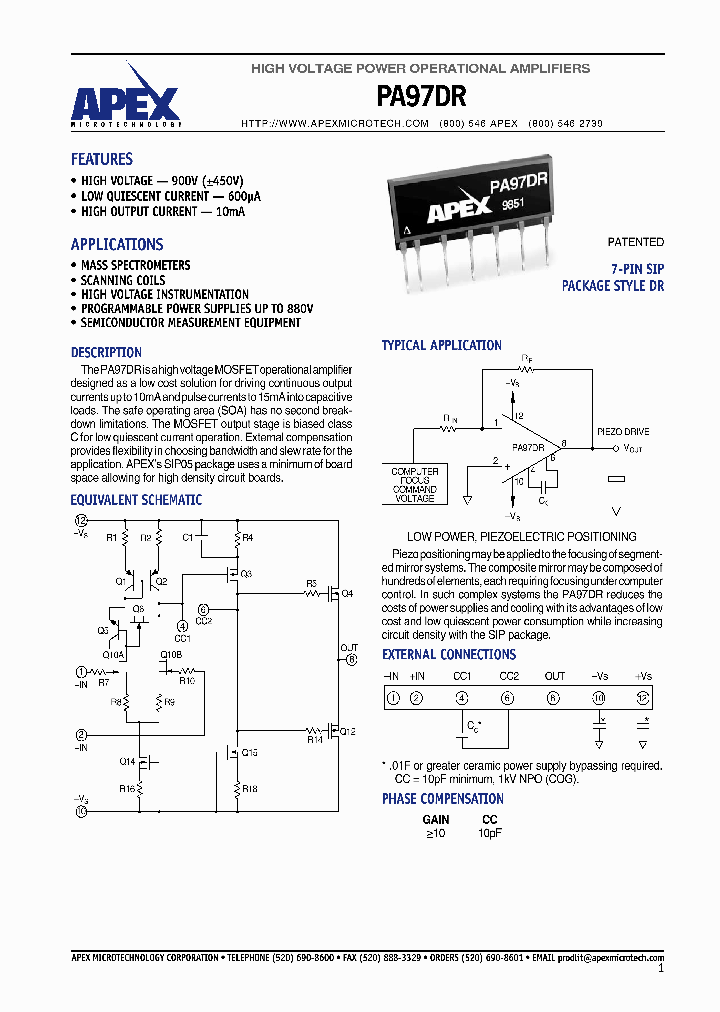 PA97DR_4665457.PDF Datasheet