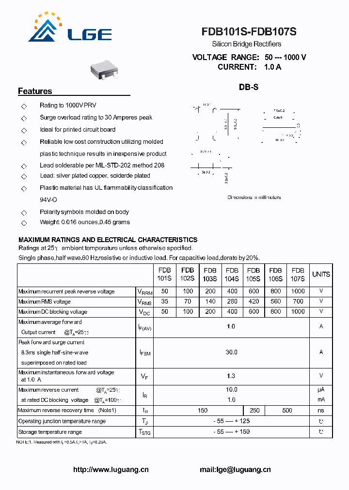 FDB101S_4666740.PDF Datasheet