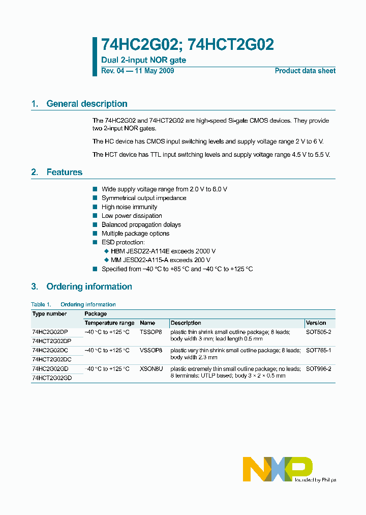 74HCT2G02GD_4680013.PDF Datasheet