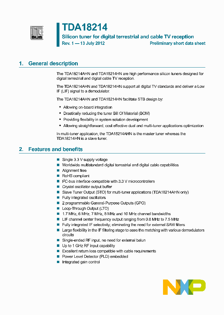 TDA18214HN_4682012.PDF Datasheet