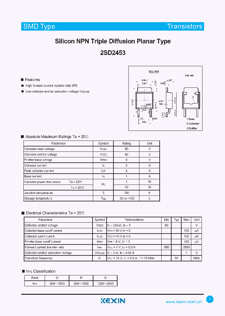 2SD2453_4684906.PDF Datasheet