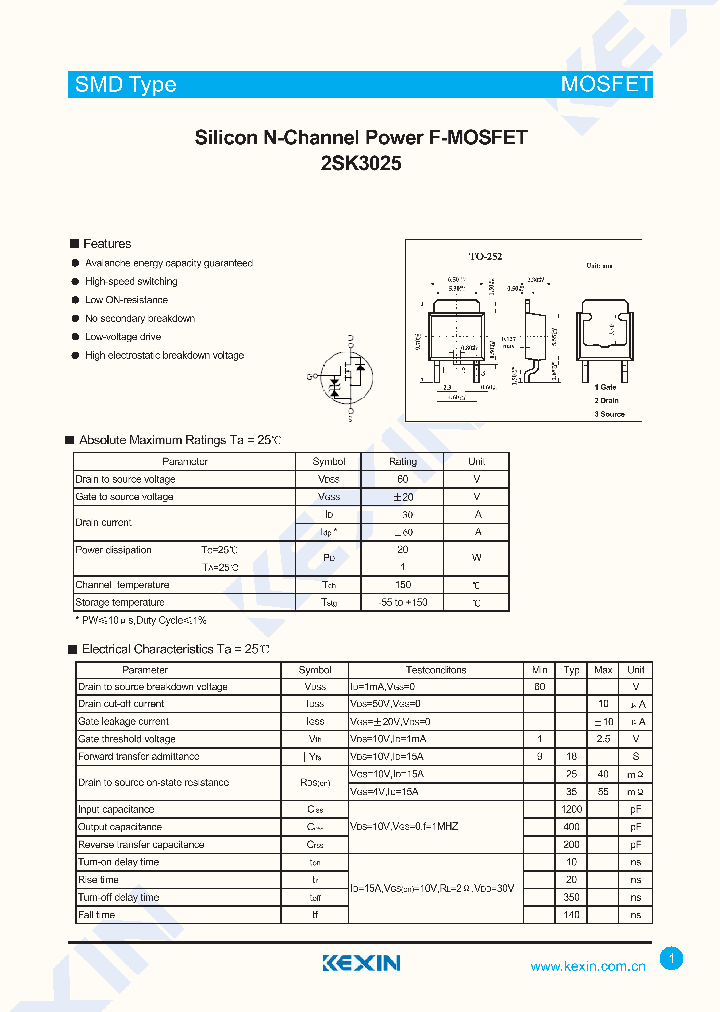 2SK3025_4685001.PDF Datasheet