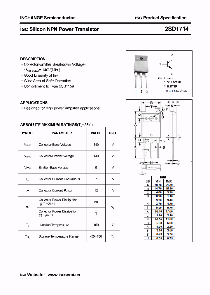 2SD1714_4684588.PDF Datasheet