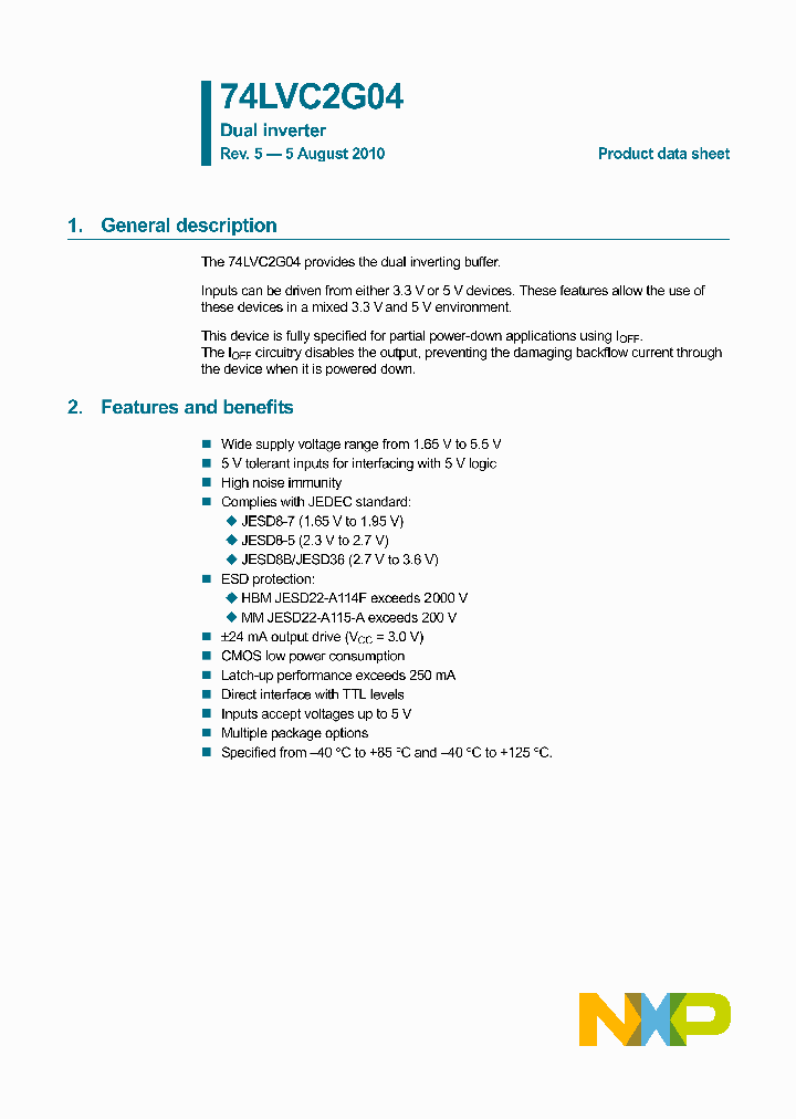 74LVC2G04GN_4686732.PDF Datasheet