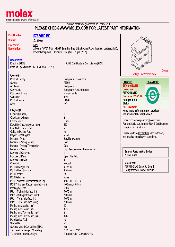 0736560190_4687023.PDF Datasheet