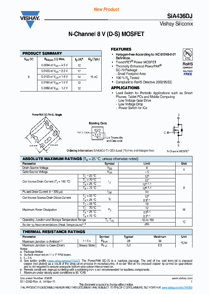 SIA436DJ_4691685.PDF Datasheet