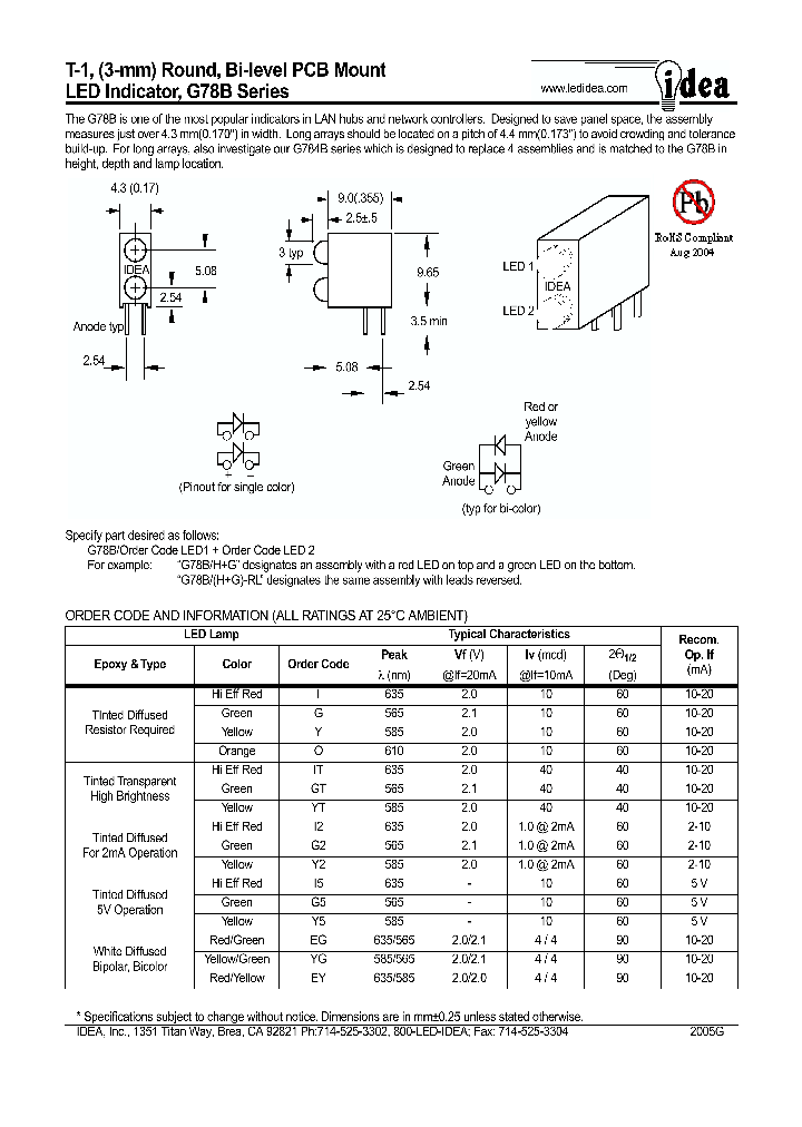 G78B_4694398.PDF Datasheet