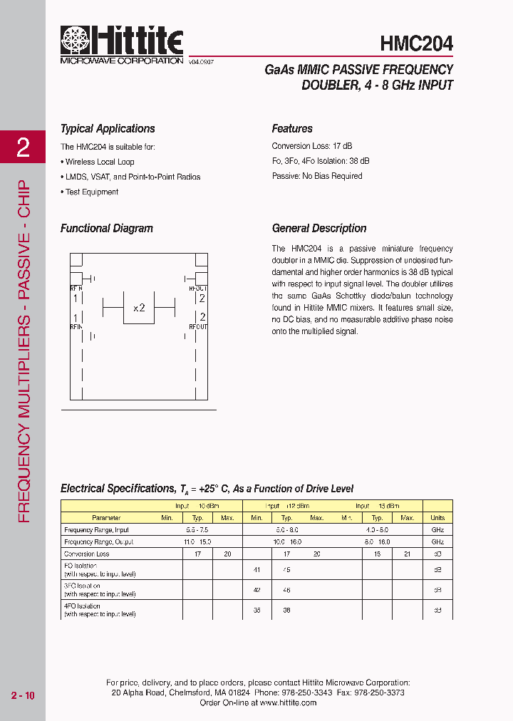 HMC20409_4699119.PDF Datasheet
