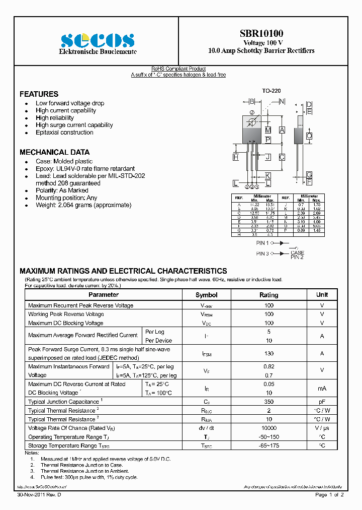 SBR1010011_4703499.PDF Datasheet