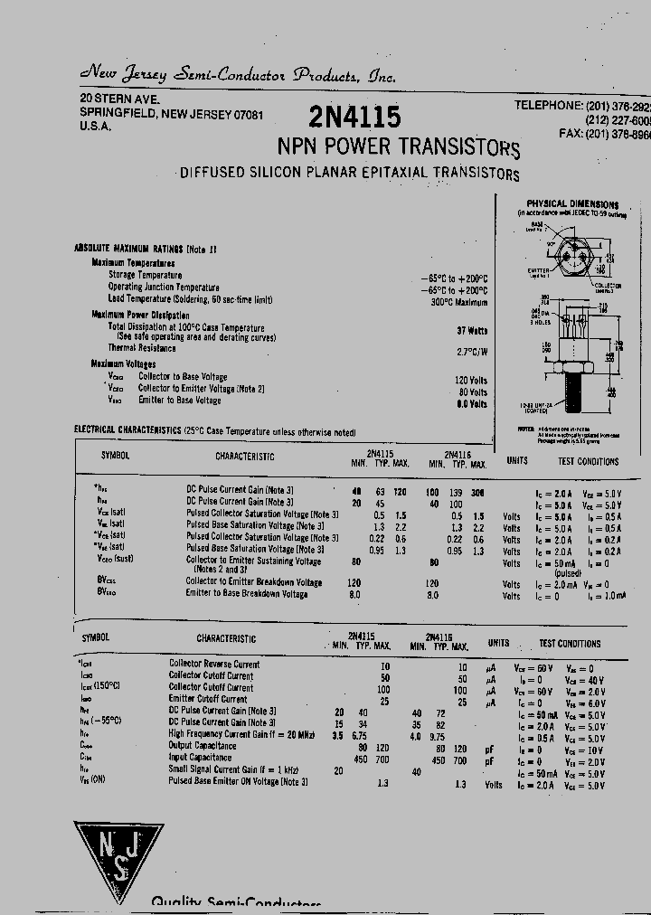 2N4115_4705330.PDF Datasheet