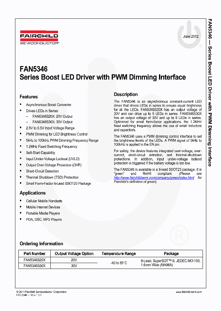 FAN5346_4707562.PDF Datasheet