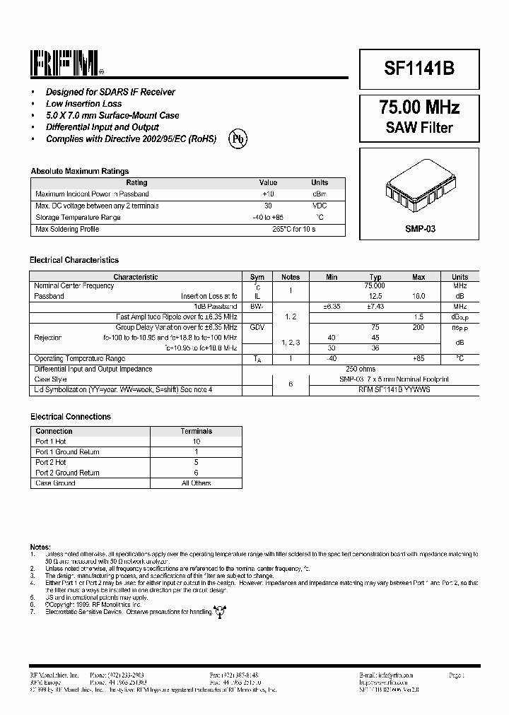 SF1141B_4711198.PDF Datasheet