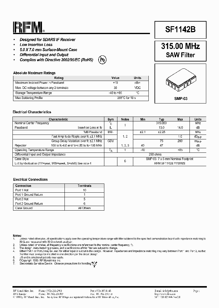 SF1142B_4711201.PDF Datasheet