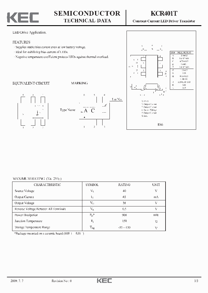 KCR401T_4711564.PDF Datasheet