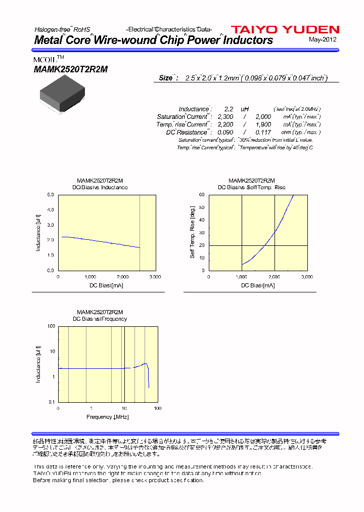 MAMK2520T2R2M_4718675.PDF Datasheet