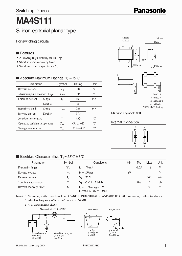 MA4S111_4719587.PDF Datasheet