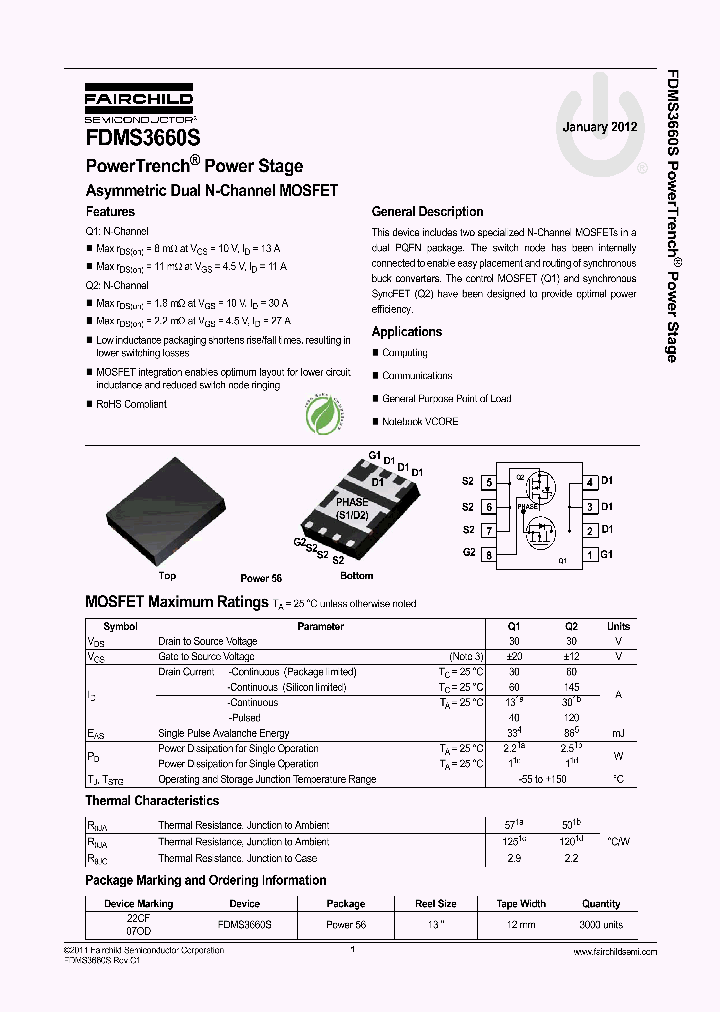 FDMS3660S_4722281.PDF Datasheet