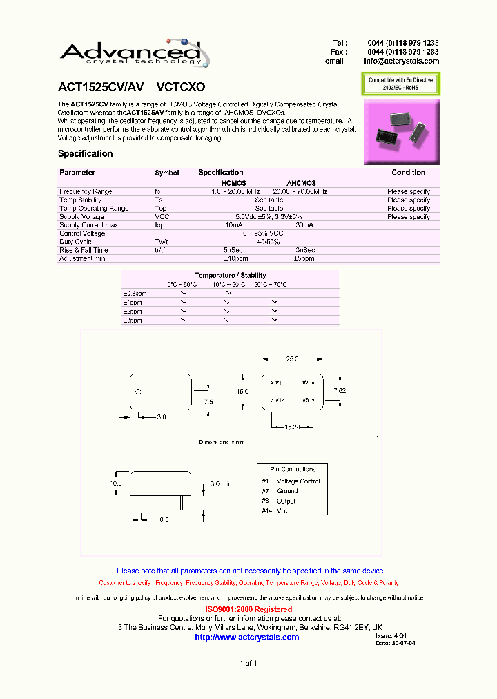 ACT1525CV_4728463.PDF Datasheet