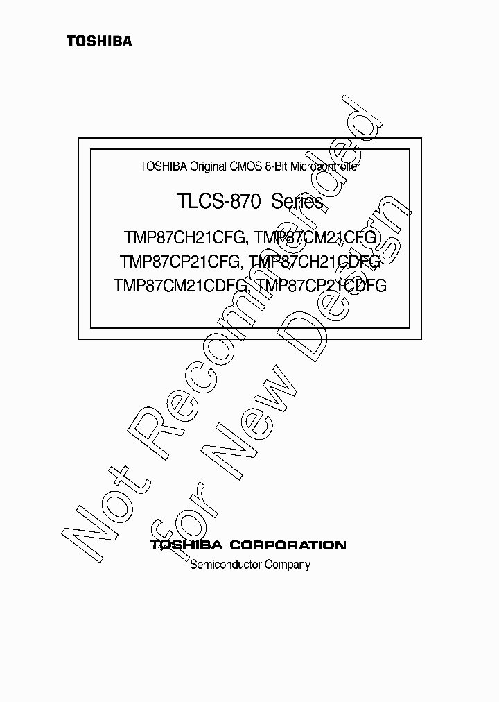 TMP87CM21CDFG_4731461.PDF Datasheet