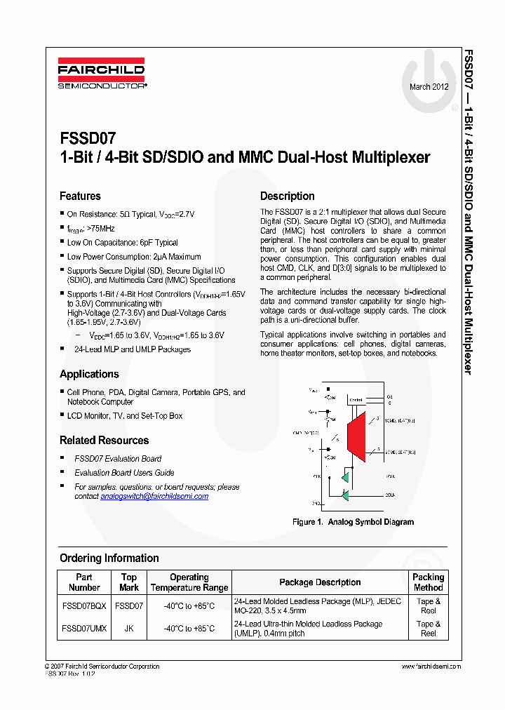 FSSD07UMX12_4731570.PDF Datasheet