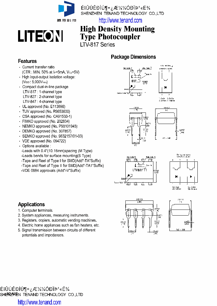 LTV847M-V_4732727.PDF Datasheet