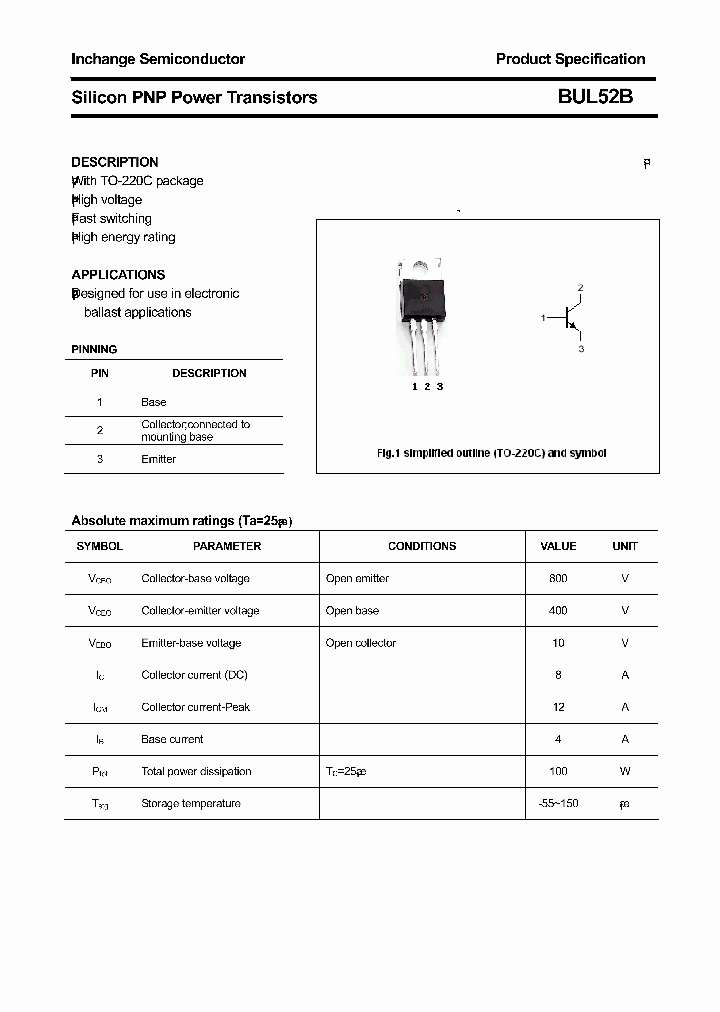 BUL52B_4732962.PDF Datasheet