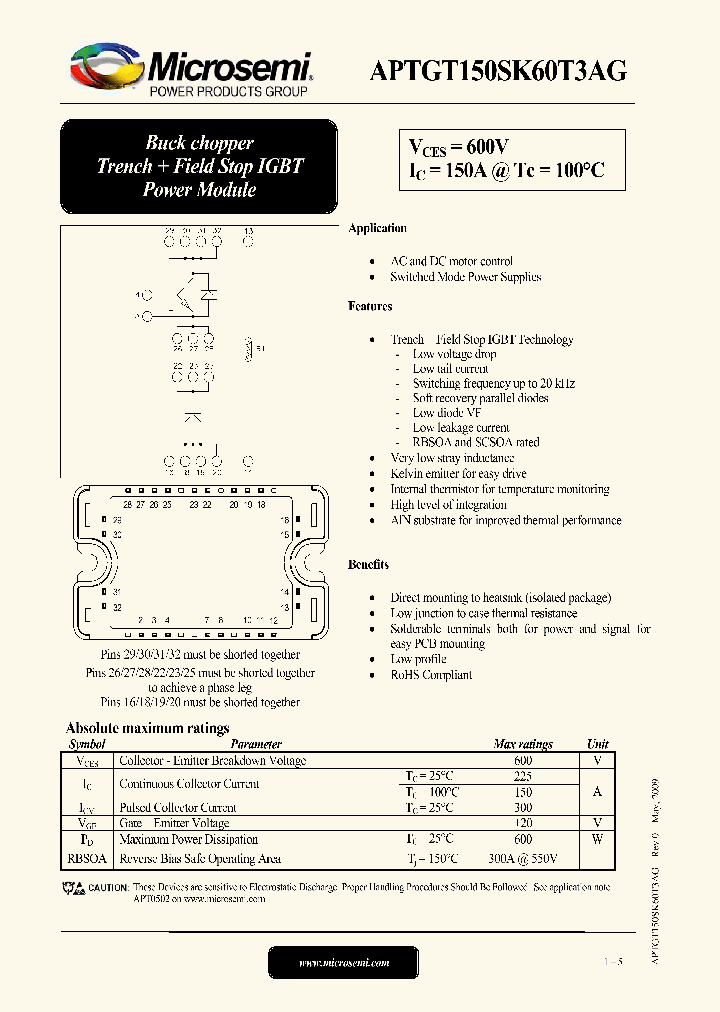 APTGT150SK60T3AG_4734275.PDF Datasheet