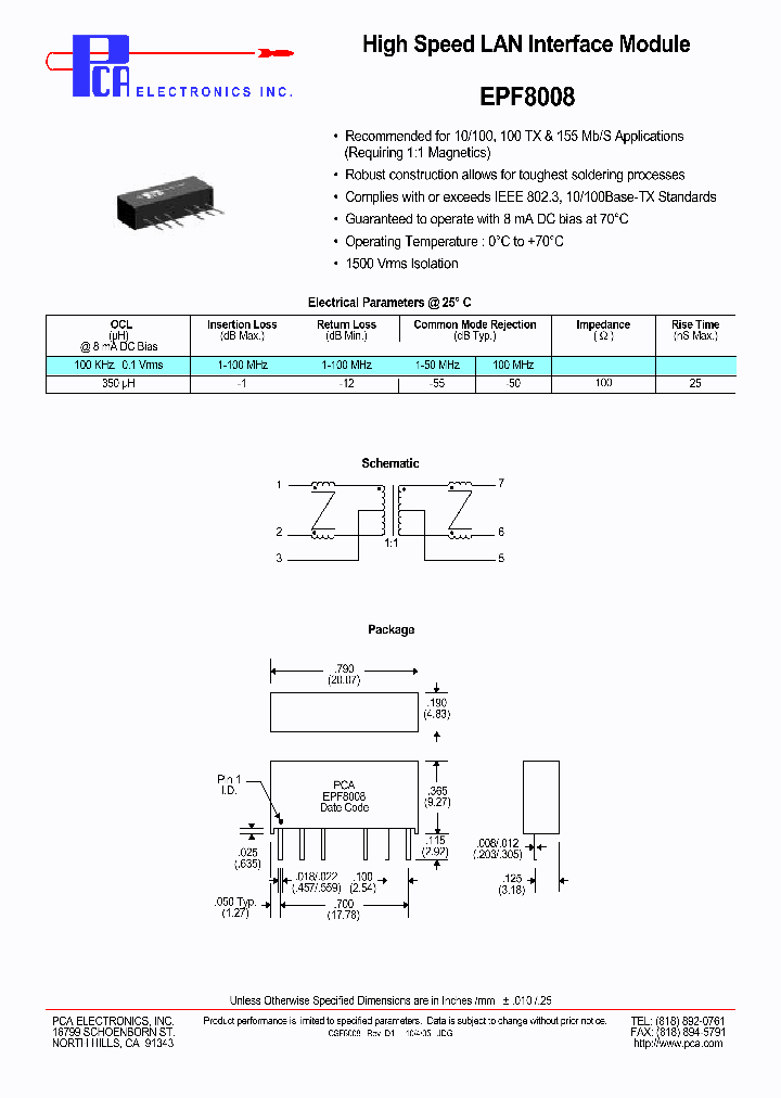 EPF8008_4734790.PDF Datasheet