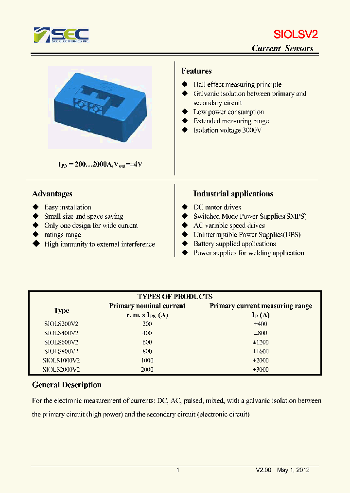 SIOLS200V2_4741826.PDF Datasheet