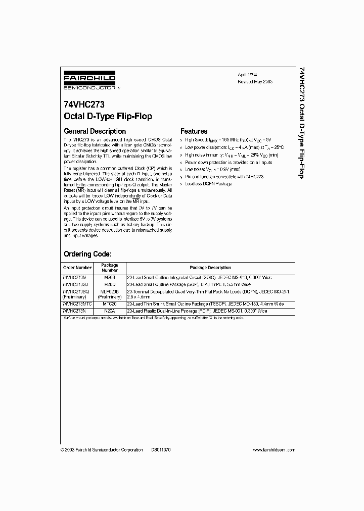 74VHC273MTCX_4749439.PDF Datasheet