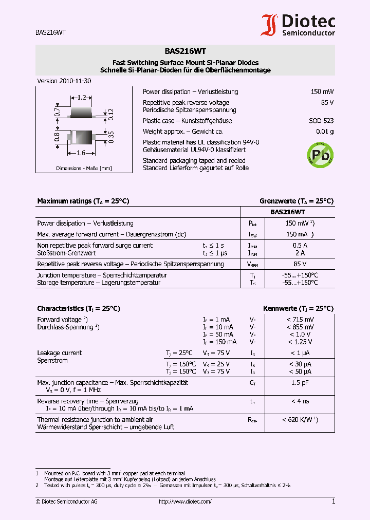 BAS216WT_4769644.PDF Datasheet