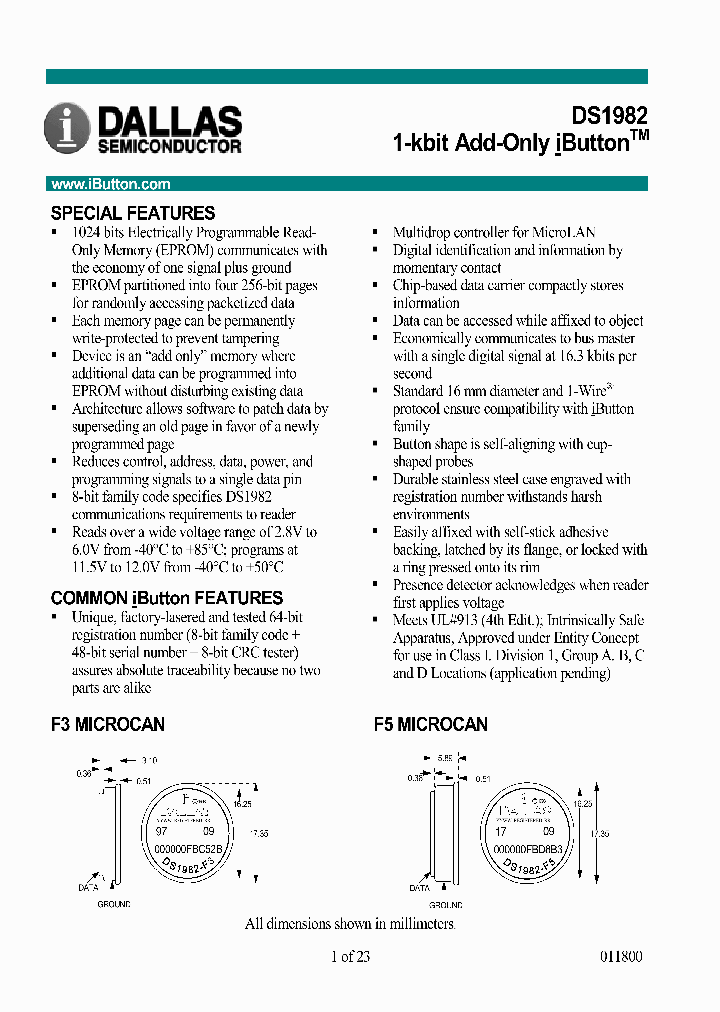 DS1982-F3_4790121.PDF Datasheet