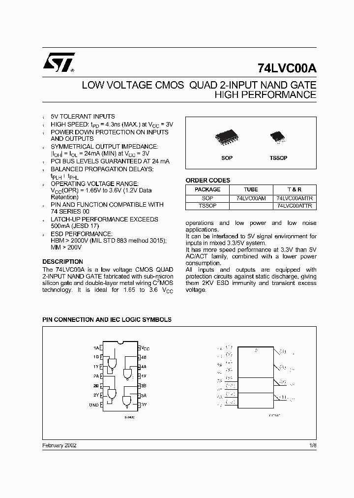 74LVC00AM_4801563.PDF Datasheet