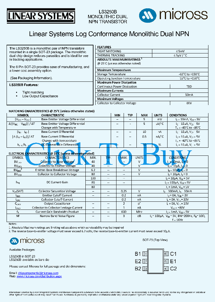 LS3250BSOT-23_4812511.PDF Datasheet