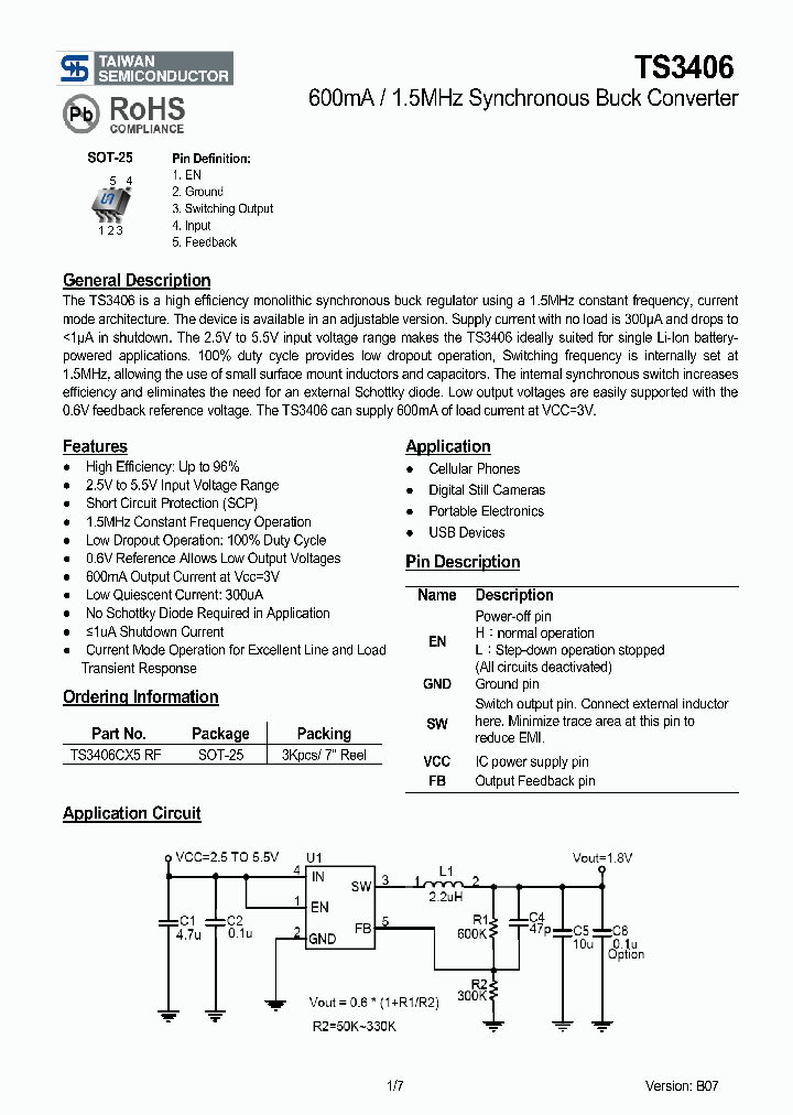 TS3406CXRF_4812639.PDF Datasheet