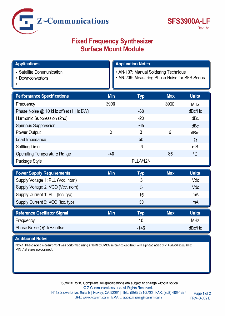 SFS3900A-LF_4814135.PDF Datasheet