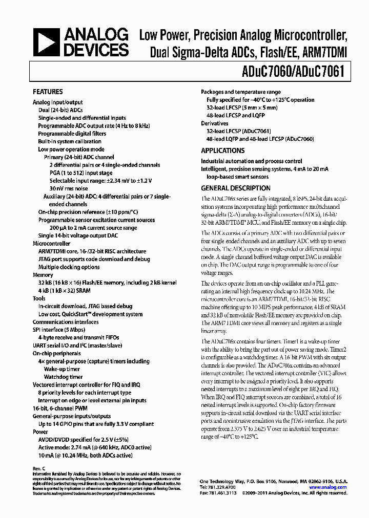 ADUC7060BSTZ32-RL_4823403.PDF Datasheet