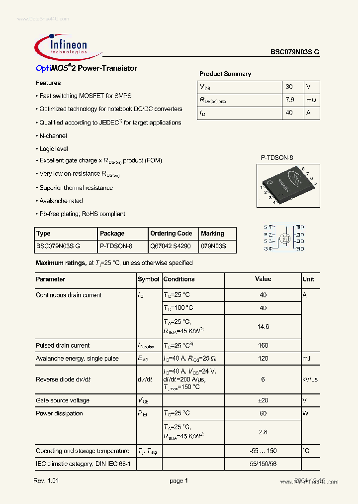 BSC079N03SG_4825828.PDF Datasheet