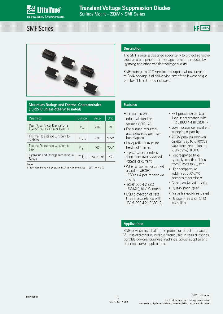 SMF13A_4826447.PDF Datasheet