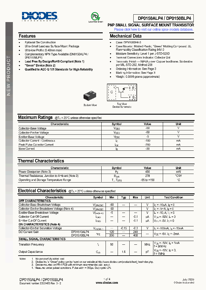 DP0150ALP4-7_4831772.PDF Datasheet