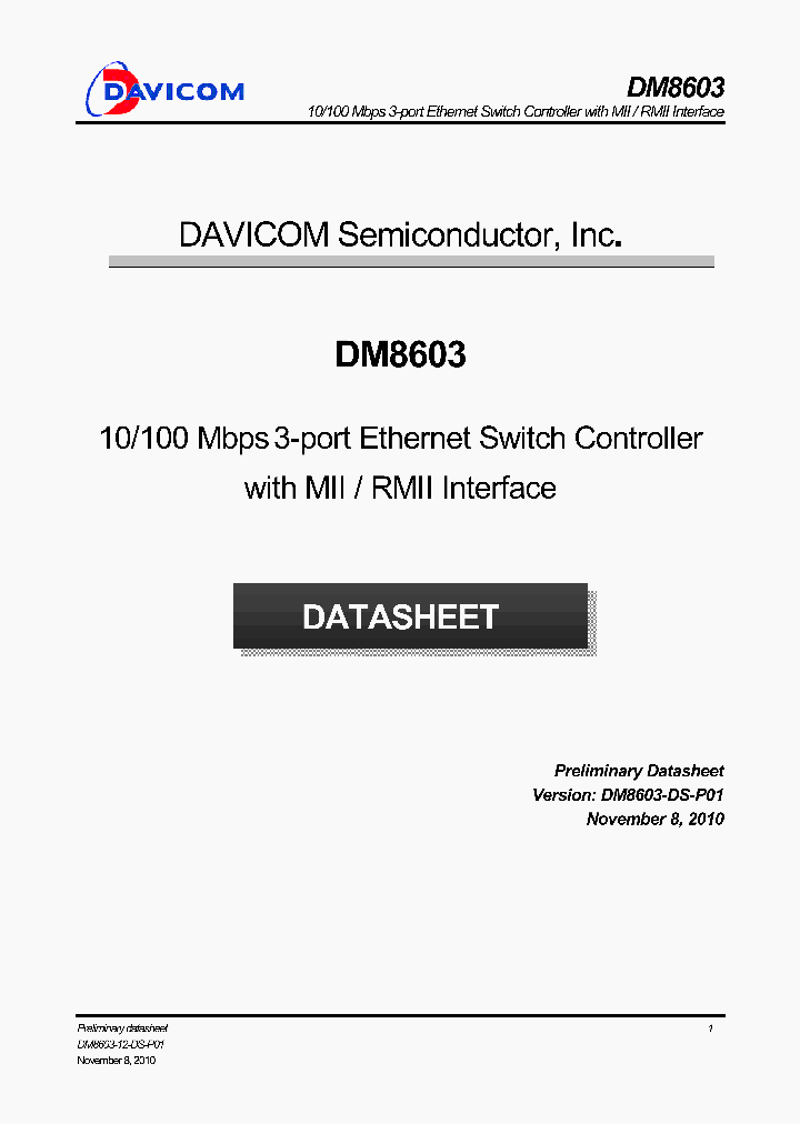 DM8603_4846284.PDF Datasheet
